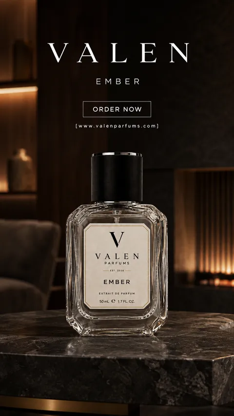 VALEN fragrance bottle - Ember - 1