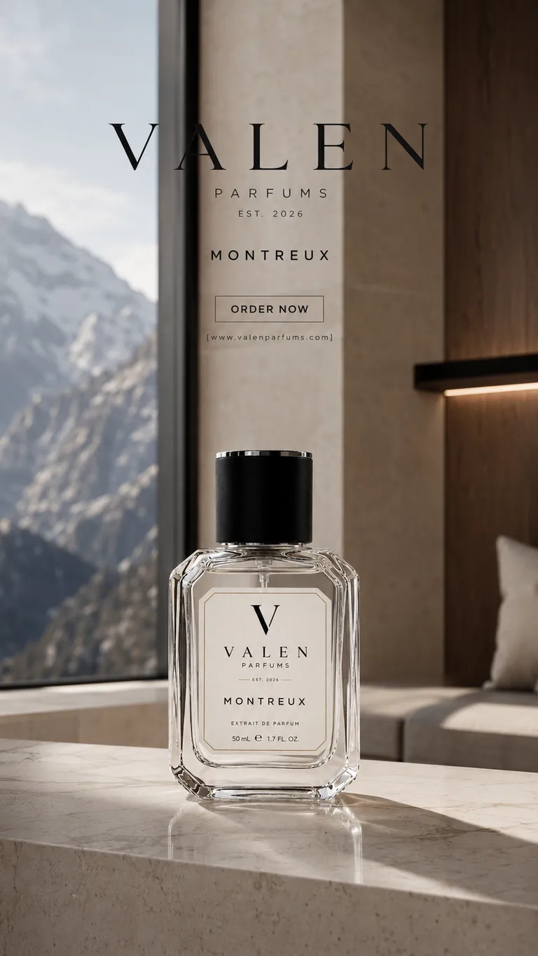VALEN fragrance bottle - Montreux